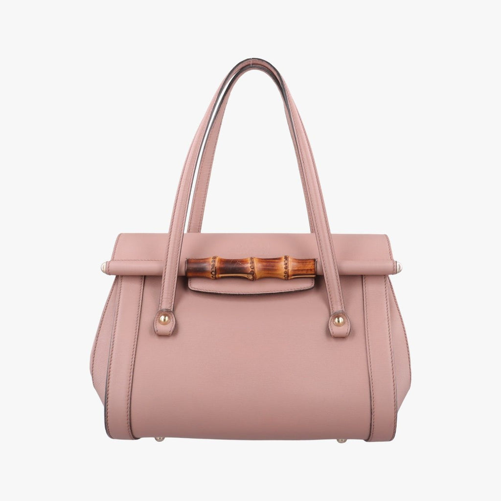 Gucci Bamboo Barrette Pink Leather