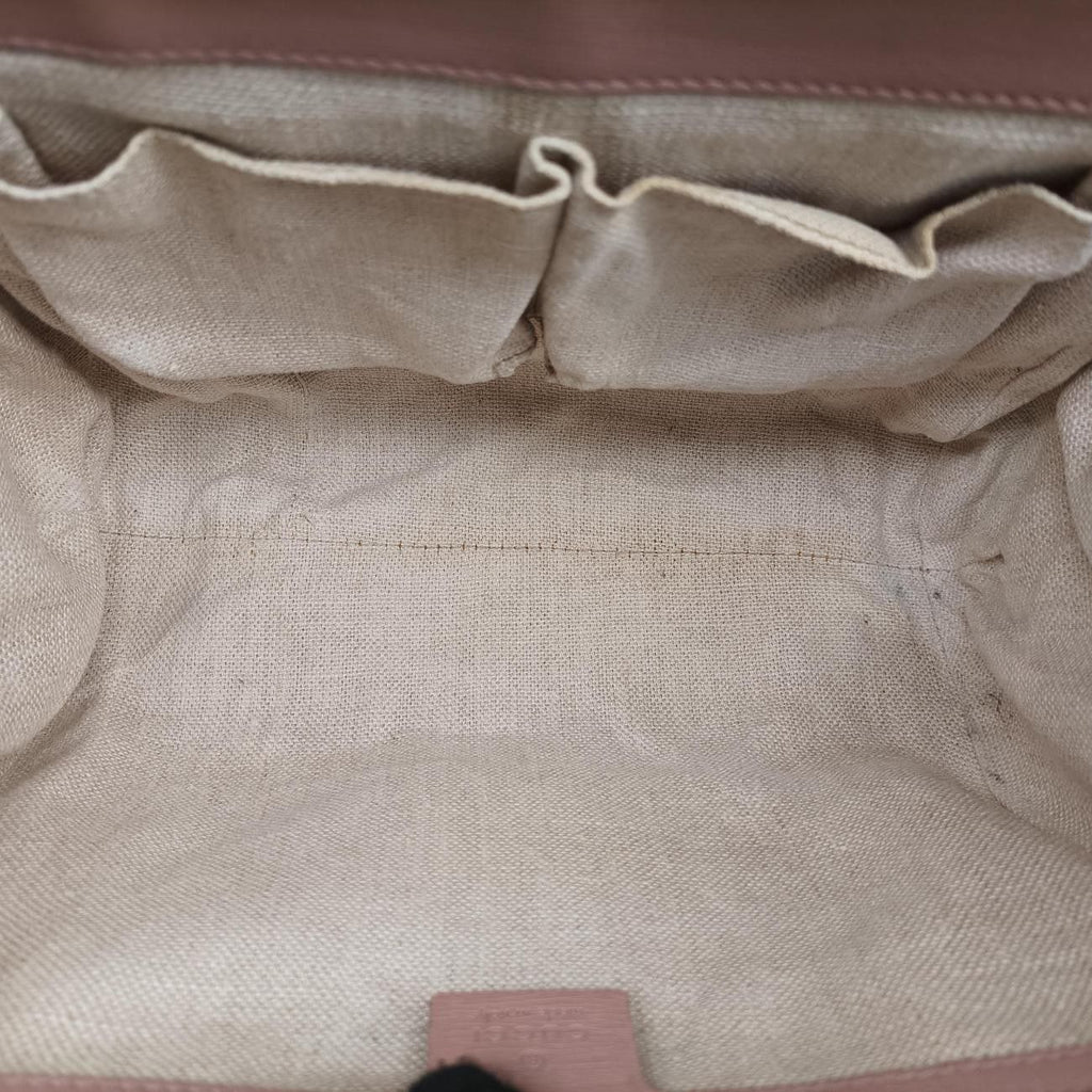 Gucci Bamboo Barrette Pink Leather — view 9