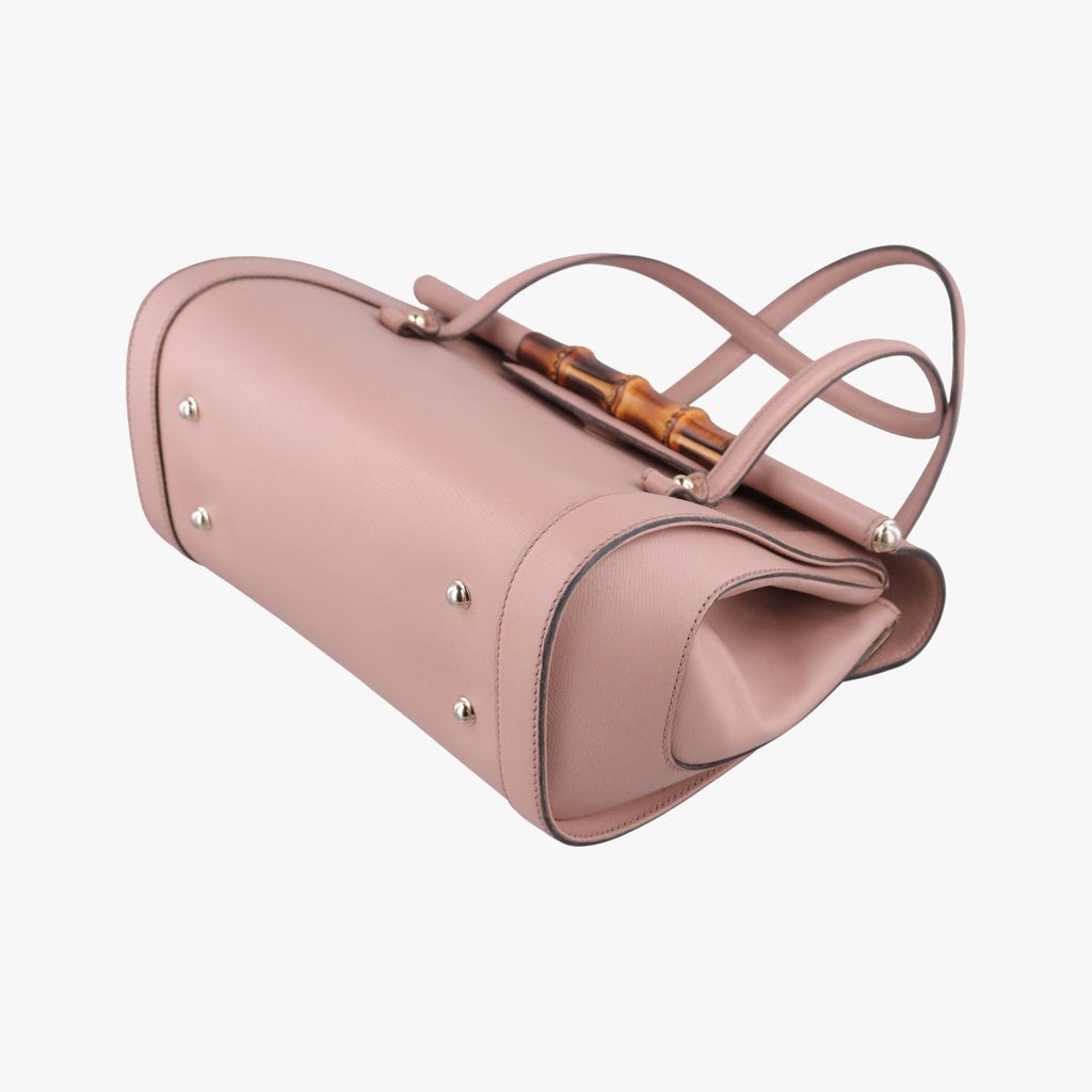 Gucci Bamboo Barrette Pink Leather — view 4