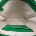Gucci GG Embossed Messenger Green Leather — view 9