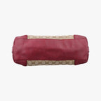 Gucci Miss GG Hobo Khaki Red Canvas Leather — view 3