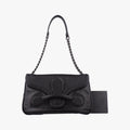Bottega Veneta Intrecciato Black Lambskin Shoulder