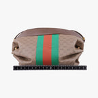 Gucci New Candy Brown Canvas Shoulder — view 2