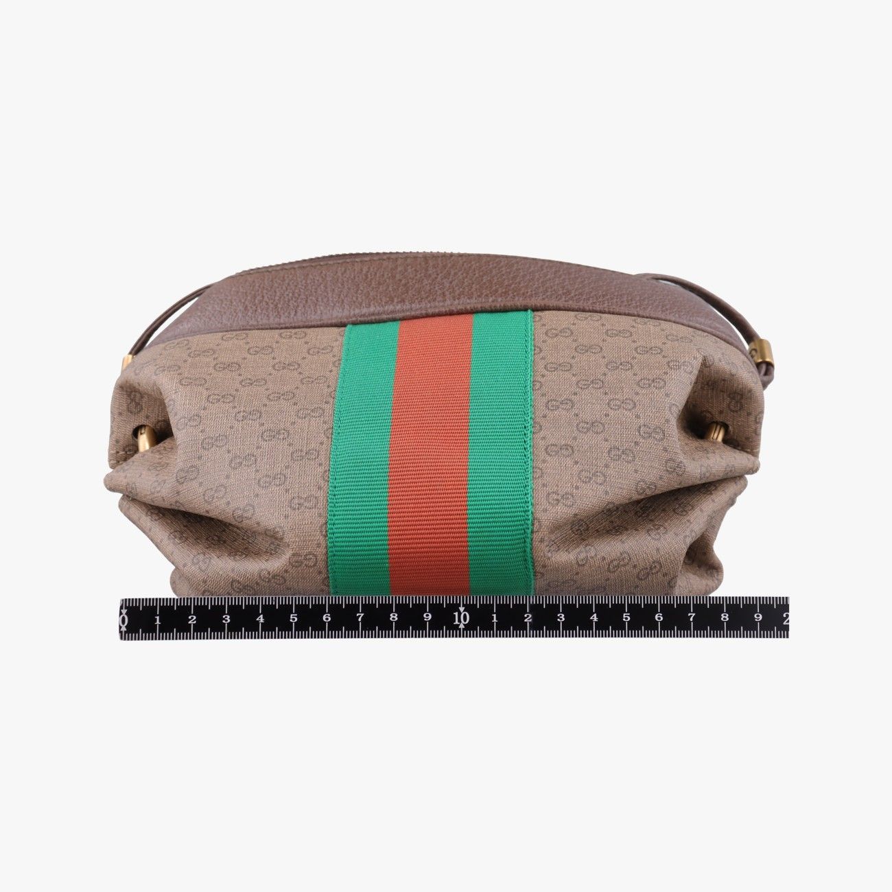 Gucci New Candy Brown Canvas Shoulder — view 2