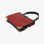 Prada Cahier Lion Head Black Red Leather 25 Shoulder — view 6