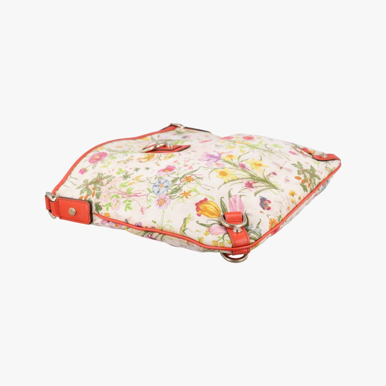 Gucci Flora Charmy Multicolor Canvas Shoulder — view 5