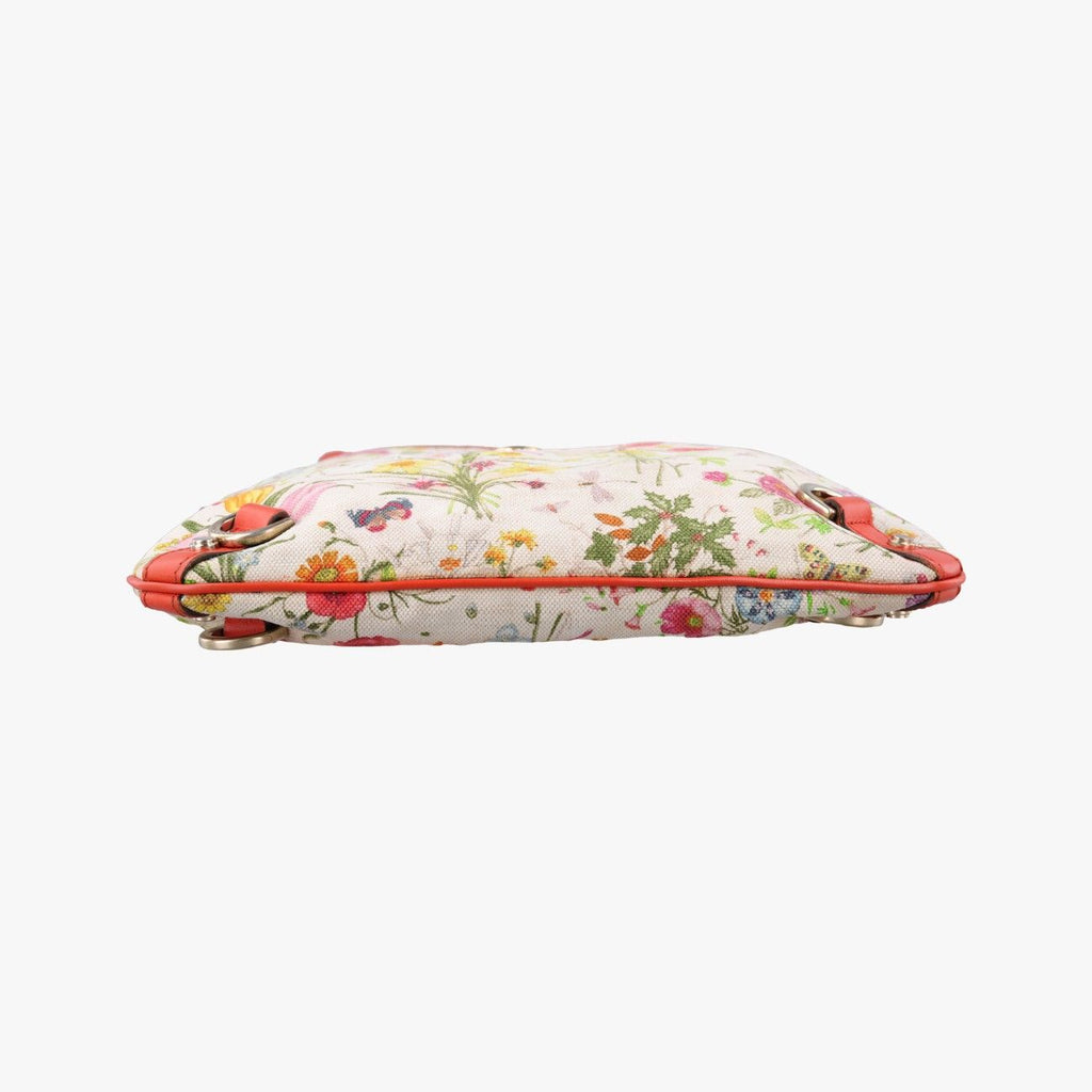 Gucci Flora Charmy Multicolor Canvas Shoulder — view 3