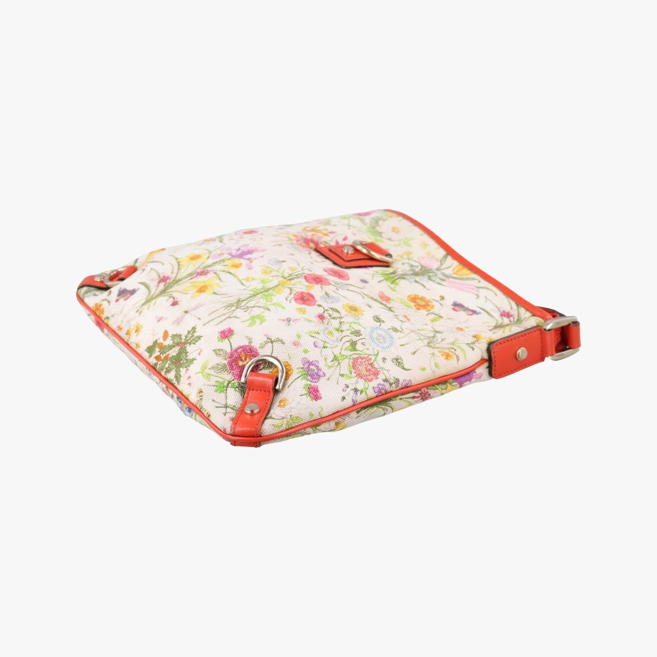 Gucci Flora Charmy Multicolor Canvas Shoulder — view 4