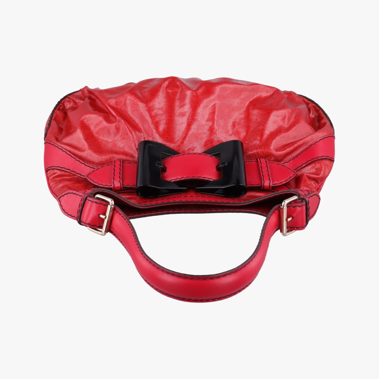 Gucci Queen Red Leather Shoulder — view 8