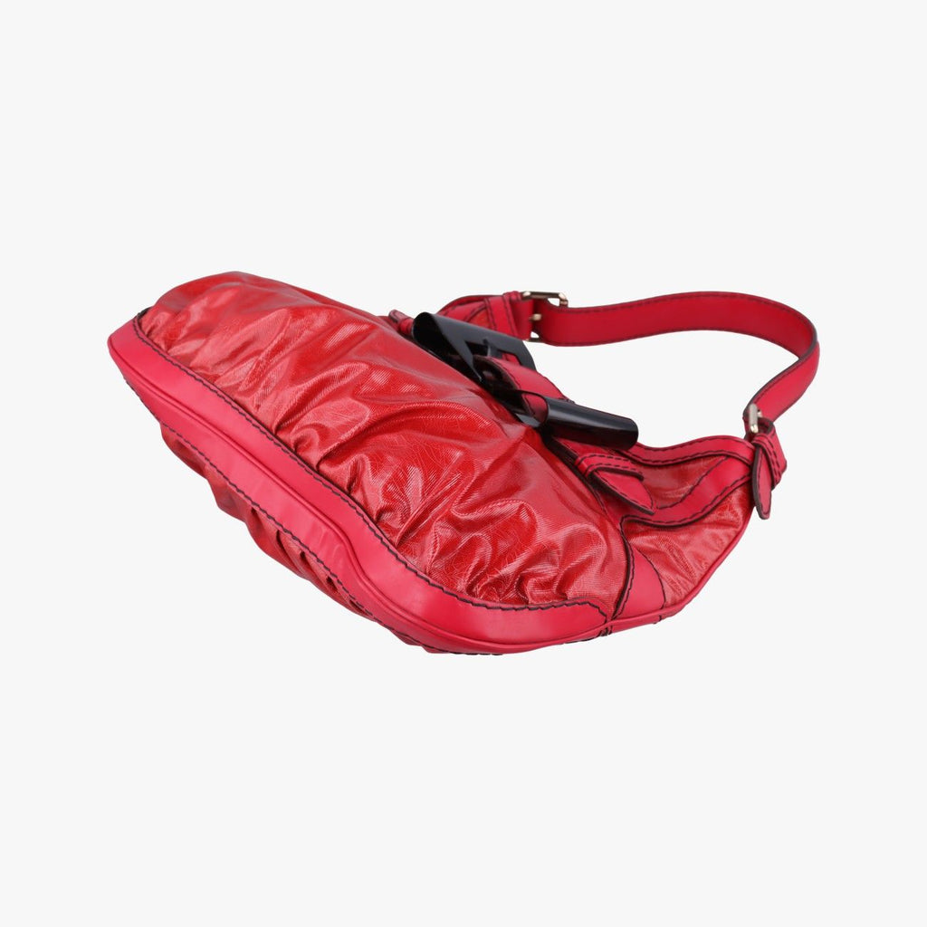Gucci Queen Red Leather Shoulder — view 4