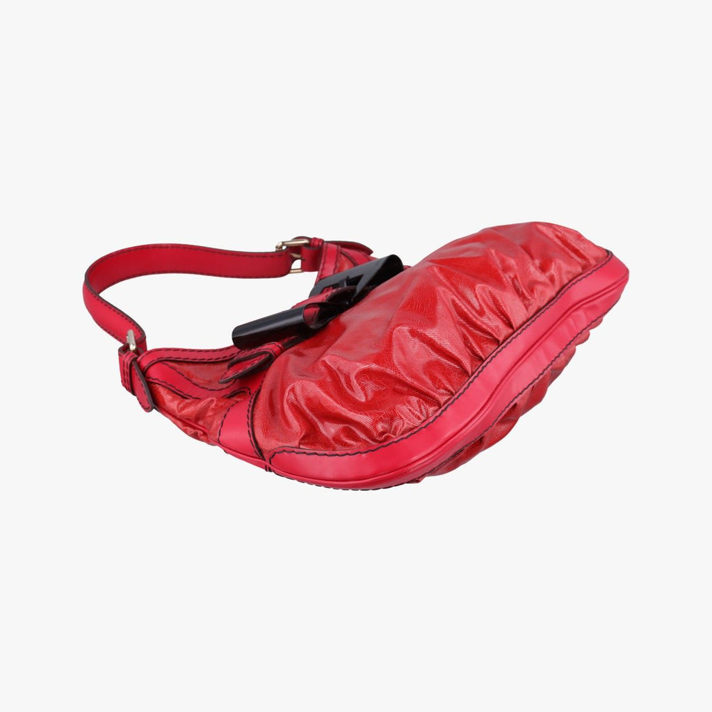 Gucci Queen Red Leather Shoulder — view 5