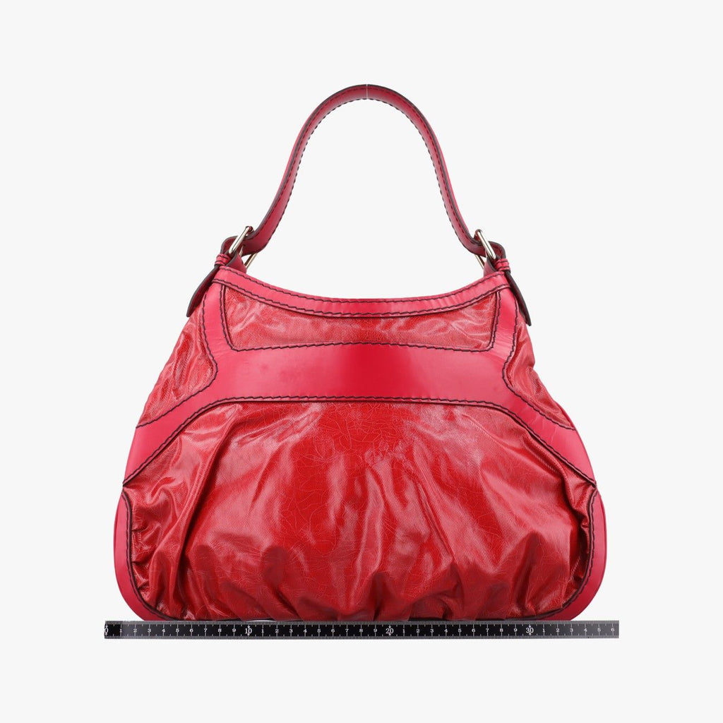 Gucci Queen Red Leather Shoulder — view 2