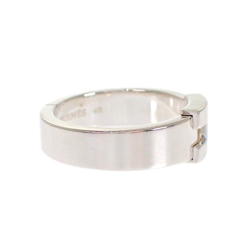 Hermes Newhela Cles Rin 49 Full Ring 925 Sterling Silver — view 4