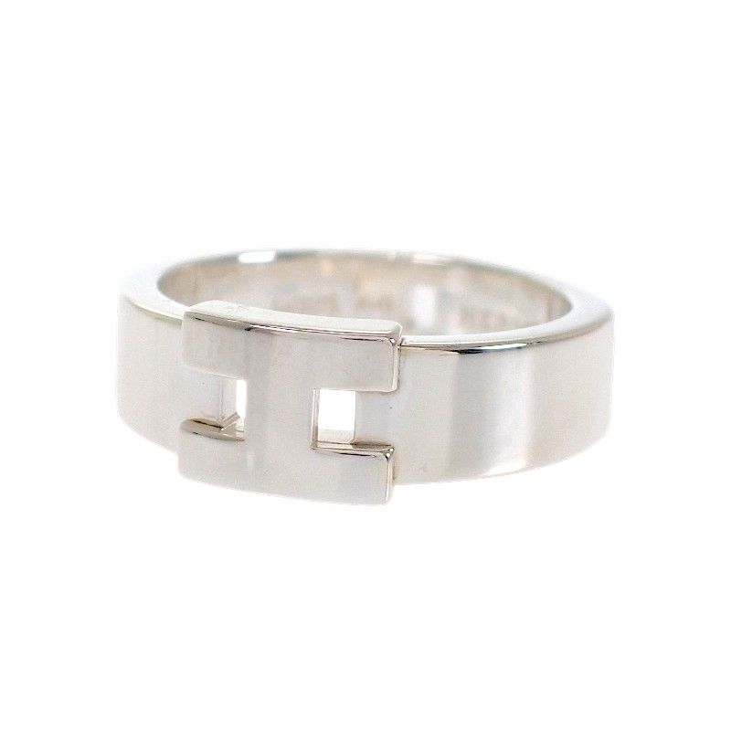 Hermes Newhela Cles Rin 49 Full Ring 925 Sterling Silver — view 8