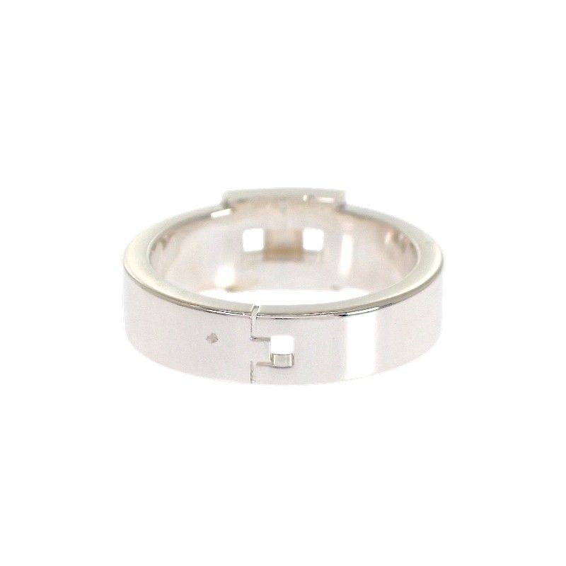 Hermes Newhela Cles Rin 49 Full Ring 925 Sterling Silver — view 2