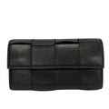 Bottega Veneta Wallet Cassette Black Leather