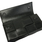 Bottega Veneta Wallet Cassette Black Leather — view 3