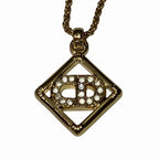 Dior Necklace Gross 42 Rhinestone