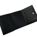 Loewe Anagram Wallet Black Gold Leather — view 3
