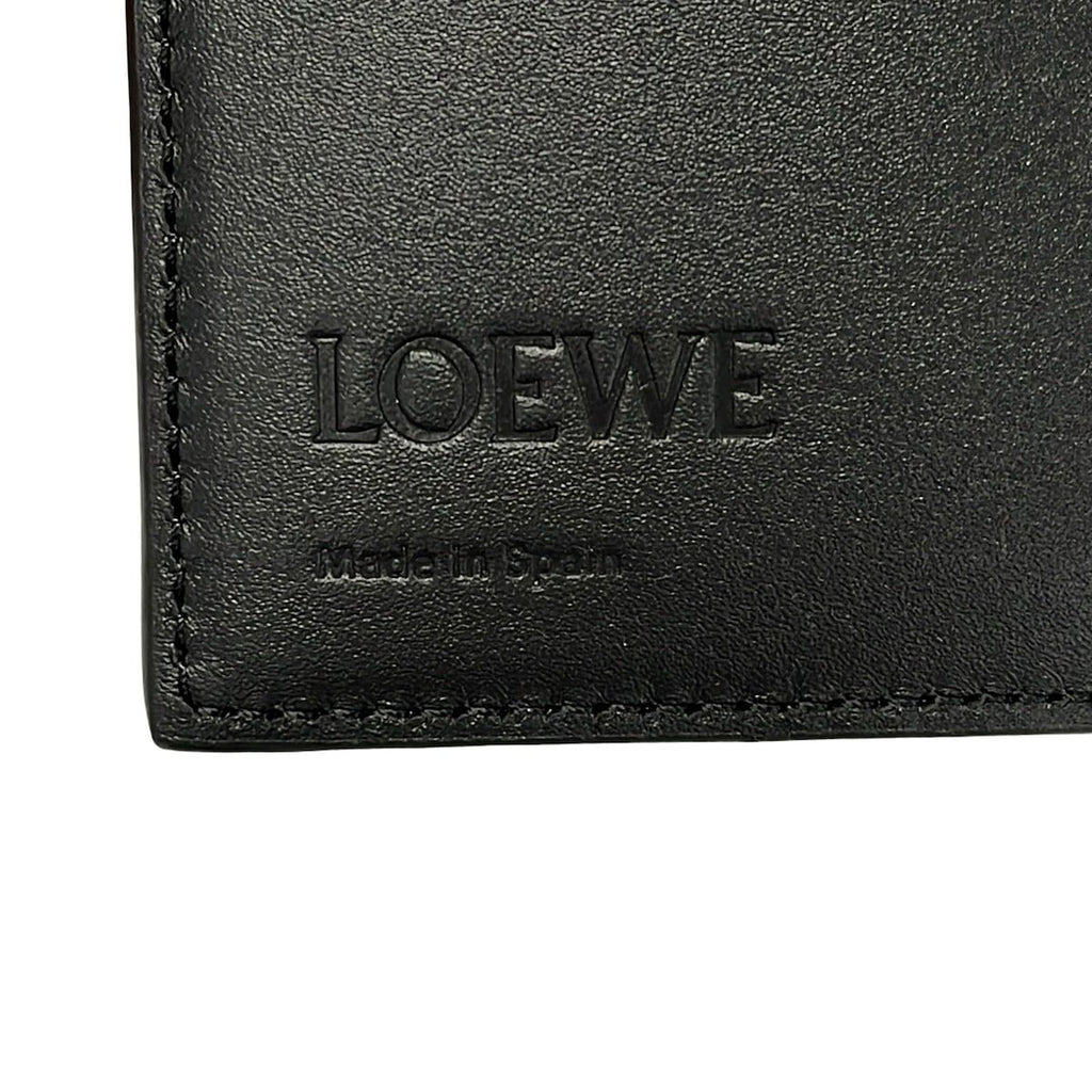 Loewe Anagram Wallet Black Gold Leather — view 5