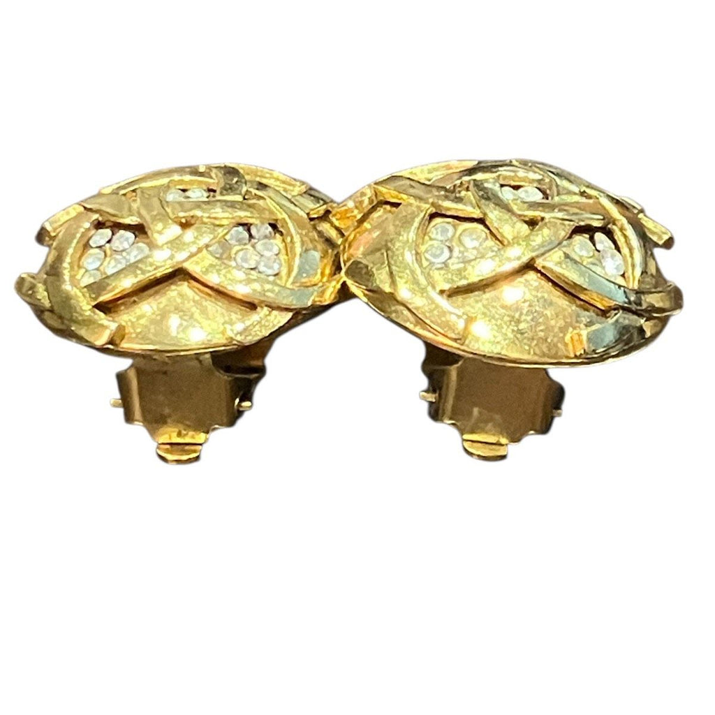 Chanel Earrings Gross Silver — view 8