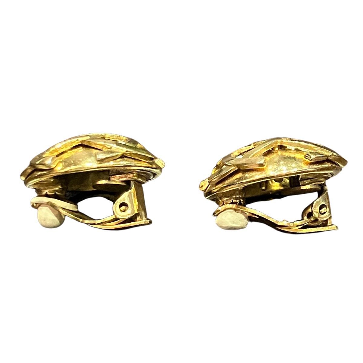 Chanel Earrings Gross Silver — view 2