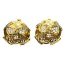 Chanel Earrings Gross Silver