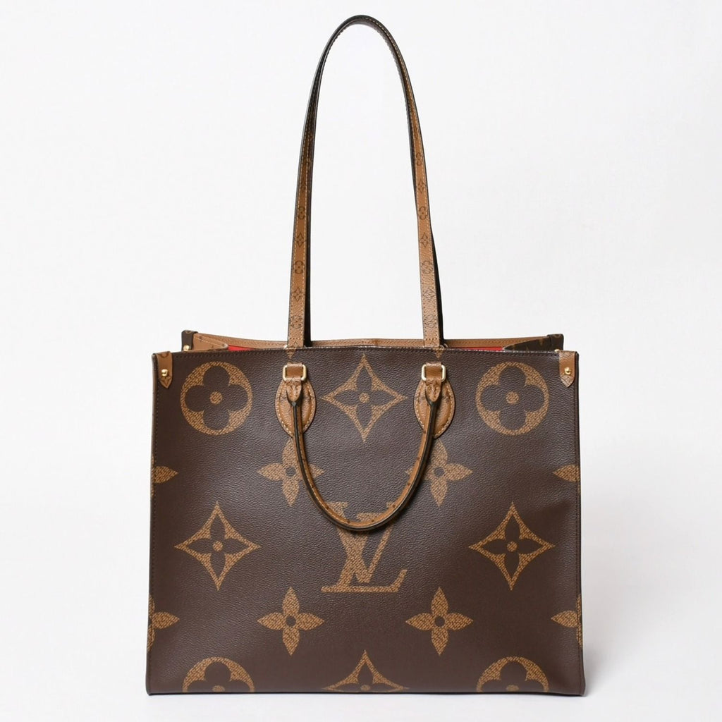 Louis Vuitton On The Go GM Tote Bag 2-Way Monogram Giant Leather