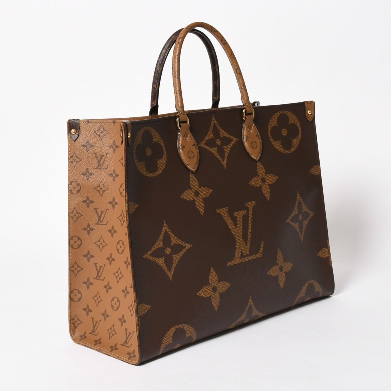Louis Vuitton On The Go GM Tote Bag 2-Way Monogram Giant Leather — view 5
