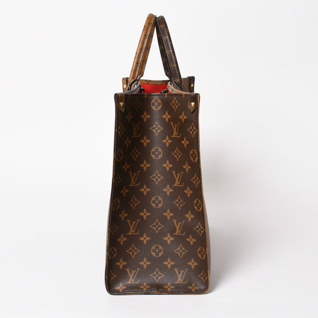 Louis Vuitton On The Go GM Tote Bag 2-Way Monogram Giant Leather — view 6