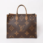 Louis Vuitton On The Go GM Tote Bag 2-Way Monogram Giant Leather — view 3