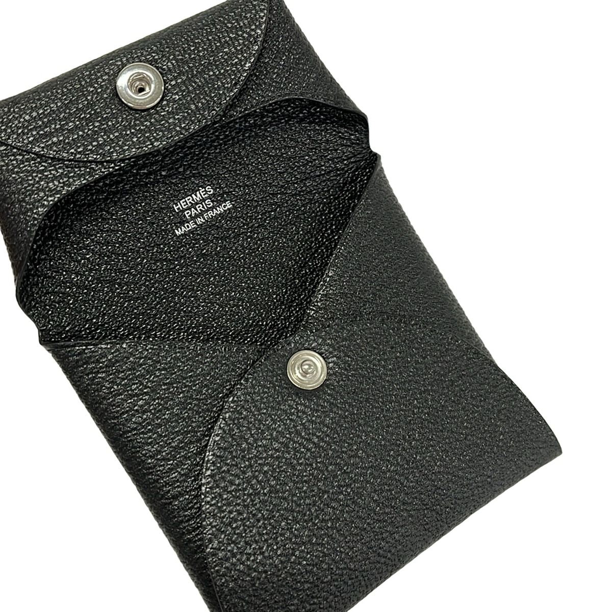 Hermes Coin Case Bastia Black — view 3