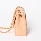 Chanel Mini Quilted 17 S Flap S Chain Shoulder Bag CC Logo Caviar Leather — view 4
