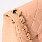 Chanel Mini Quilted 17 S Flap S Chain Shoulder Bag CC Logo Caviar Leather — view 6