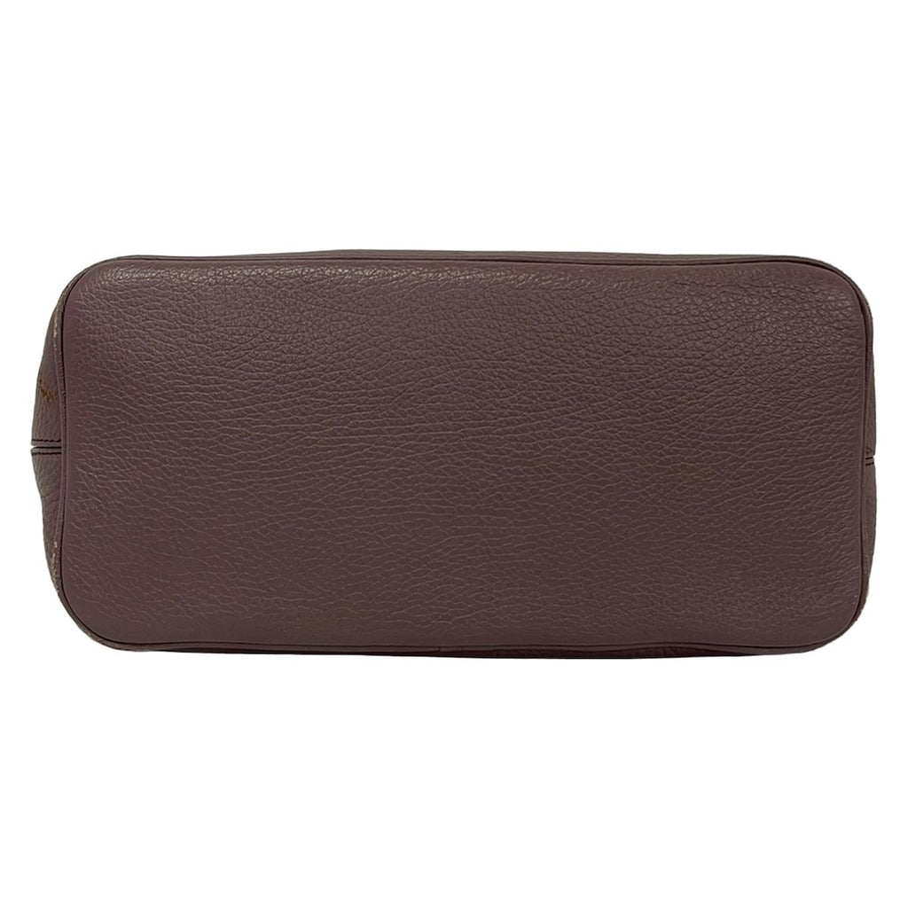 Bottega Veneta Shoulder Bag Purple Leather — view 5