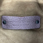 Bottega Veneta Shoulder Bag Purple Leather — view 9