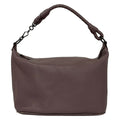 Bottega Veneta Shoulder Bag Purple Leather