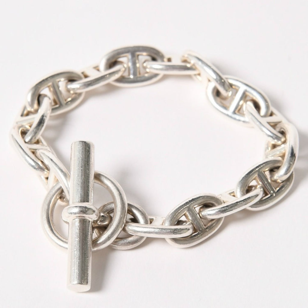 Hermes Chaine D'ancre MM Bracelet 15 Links 925 Sterling Silver — view 2