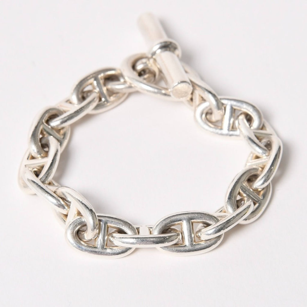 Hermes Chaine D'ancre MM Bracelet 15 Links 925 Sterling Silver — view 3