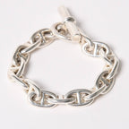 Hermes Chaine D'ancre MM Bracelet 15 Links 925 Sterling Silver — view 3