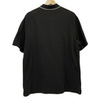 Hermes Short Sleeve Polo Shirt L Black Light Gray — view 2