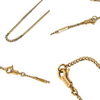 Celine Separable Chain Necklace Gold — view 3
