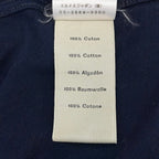 Hermes Short Sleeve Polo Shirt L Dark Navy Light Gray — view 5