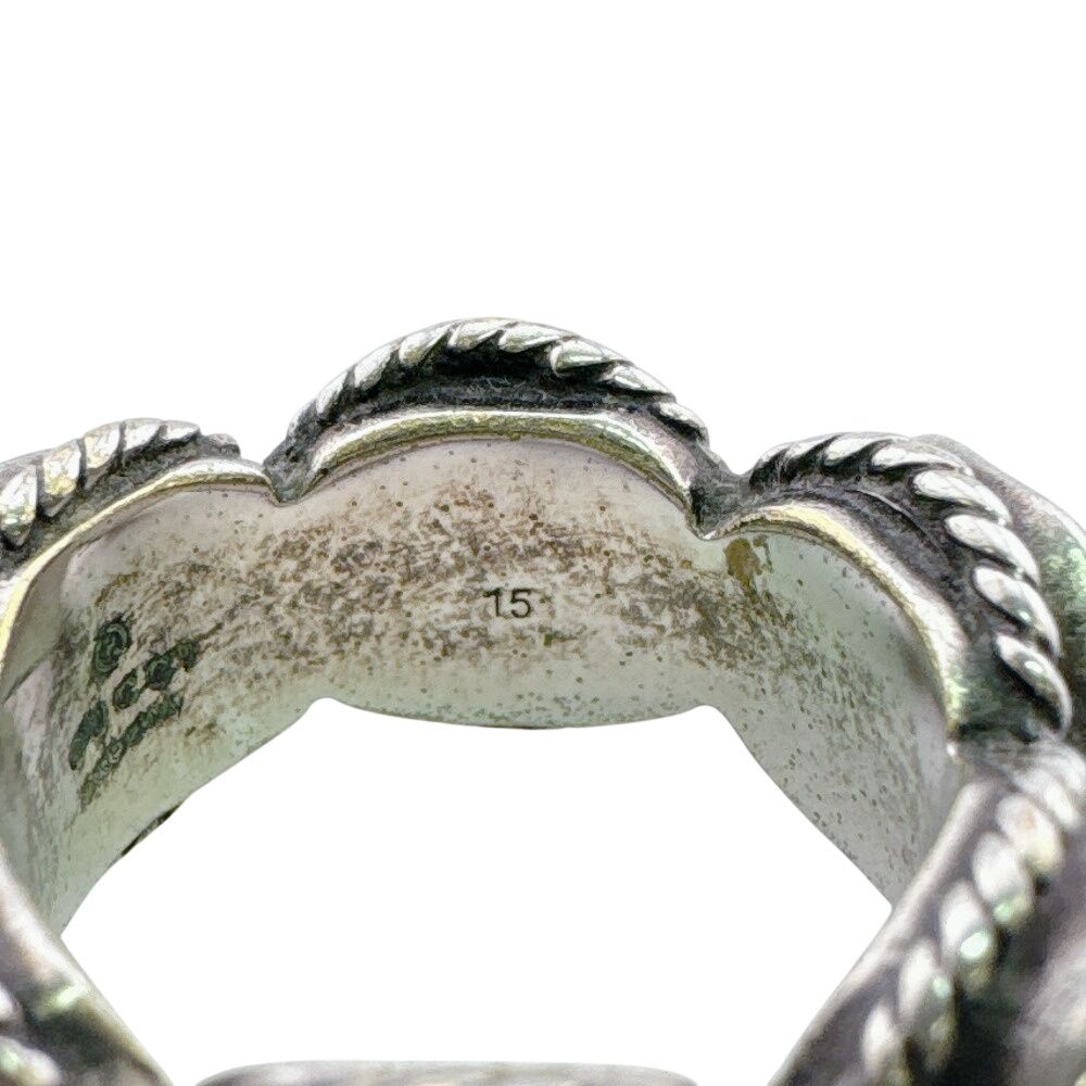 Gucci Swarovski Crystal Stone Interlocking Ring — view 7