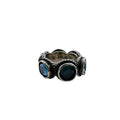 Gucci Swarovski Crystal Stone Interlocking Ring