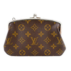 Louis Vuitton Kiss Lock Coin Case Vintage Bucket