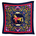 Hermes Turkish Horse Carre 90 Scarf