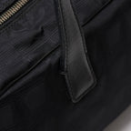 Chanel New Travel Line Mini Andbag Black CC Logo Nylon Jacquard Gold — view 5