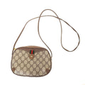 Gucci Vintage GG Supreme Sherry Line Mini Shoulder Bag Brown