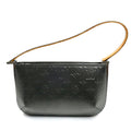 Louis Vuitton Fowler Handbag Monogram Mat Black Second
